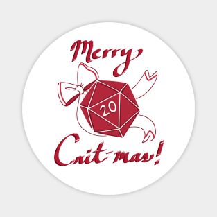 Merry Crit-mas! Magnet